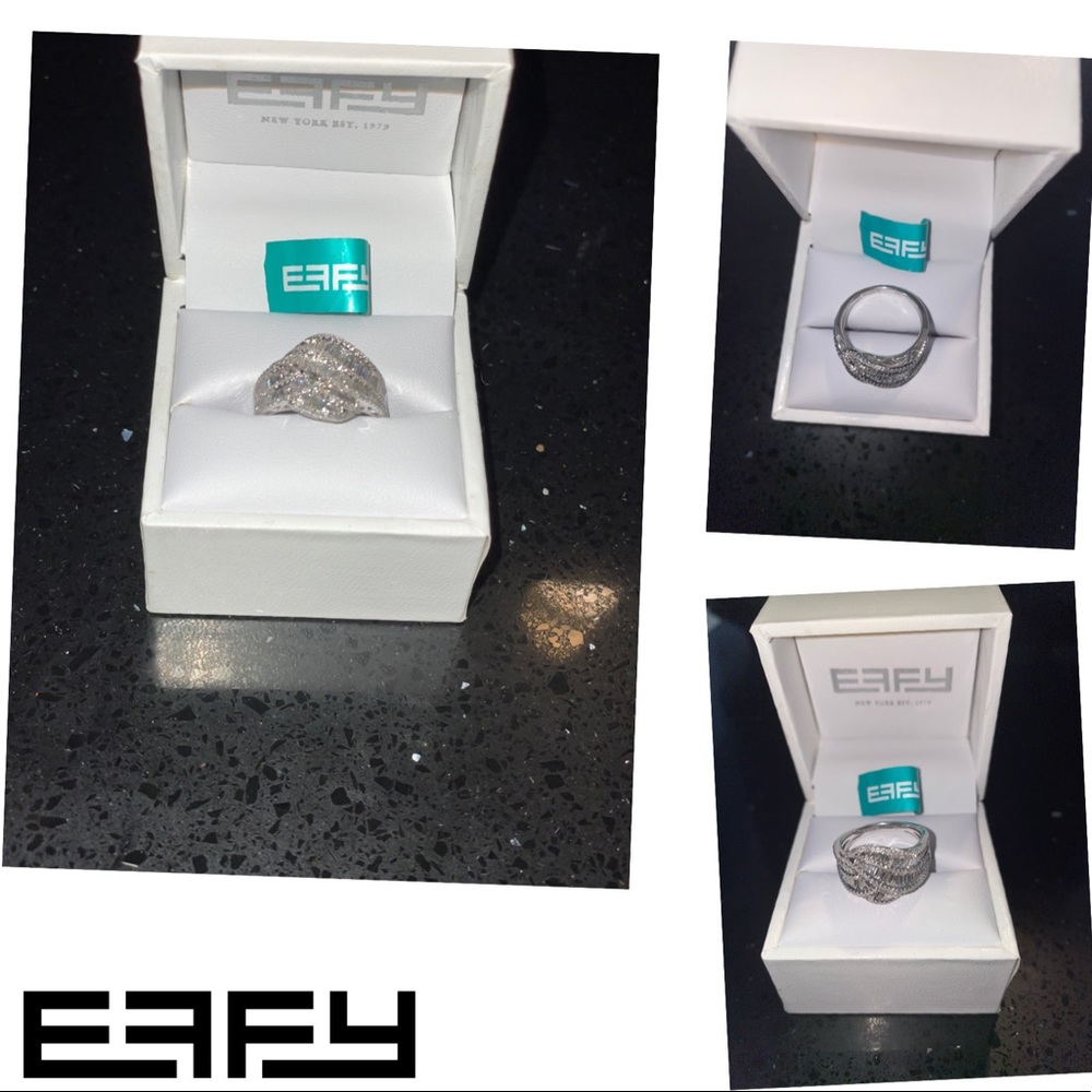 *NWT*💍EFFY 1.15ct Diamond Gorgeous 14K Ring💍